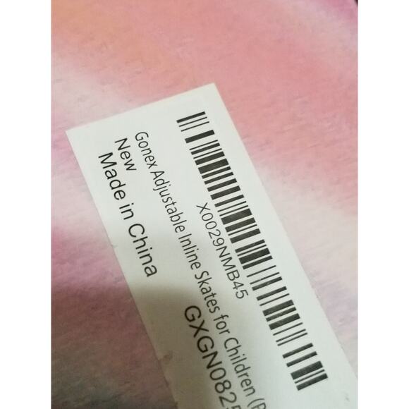 Gonex Brand Girl's Inline Skates Size Large 4-7 never worn ITEM#280 - Picture 10 of 11